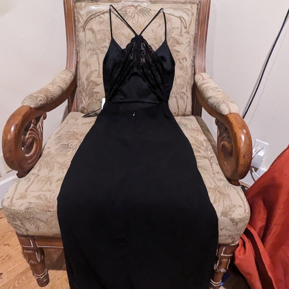 Lulu's Formal Lace Maxi Dress--NWT,++XS - Picture 5 of 7